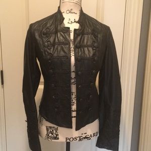 Lamb leather jacket